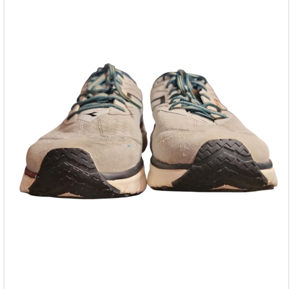 Diadora Equipe Nucleo Men Running Shoes Gray Mediterranean 10.5 Athletic Sneaker - Picture 5 of 12